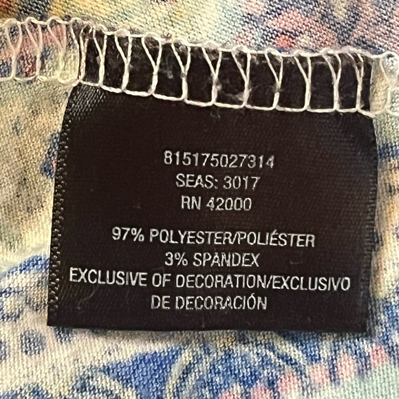 Joe Boxer Women's Large Multi-color Night Shirt Short Sleeve Pullover - Picture 4 of 7